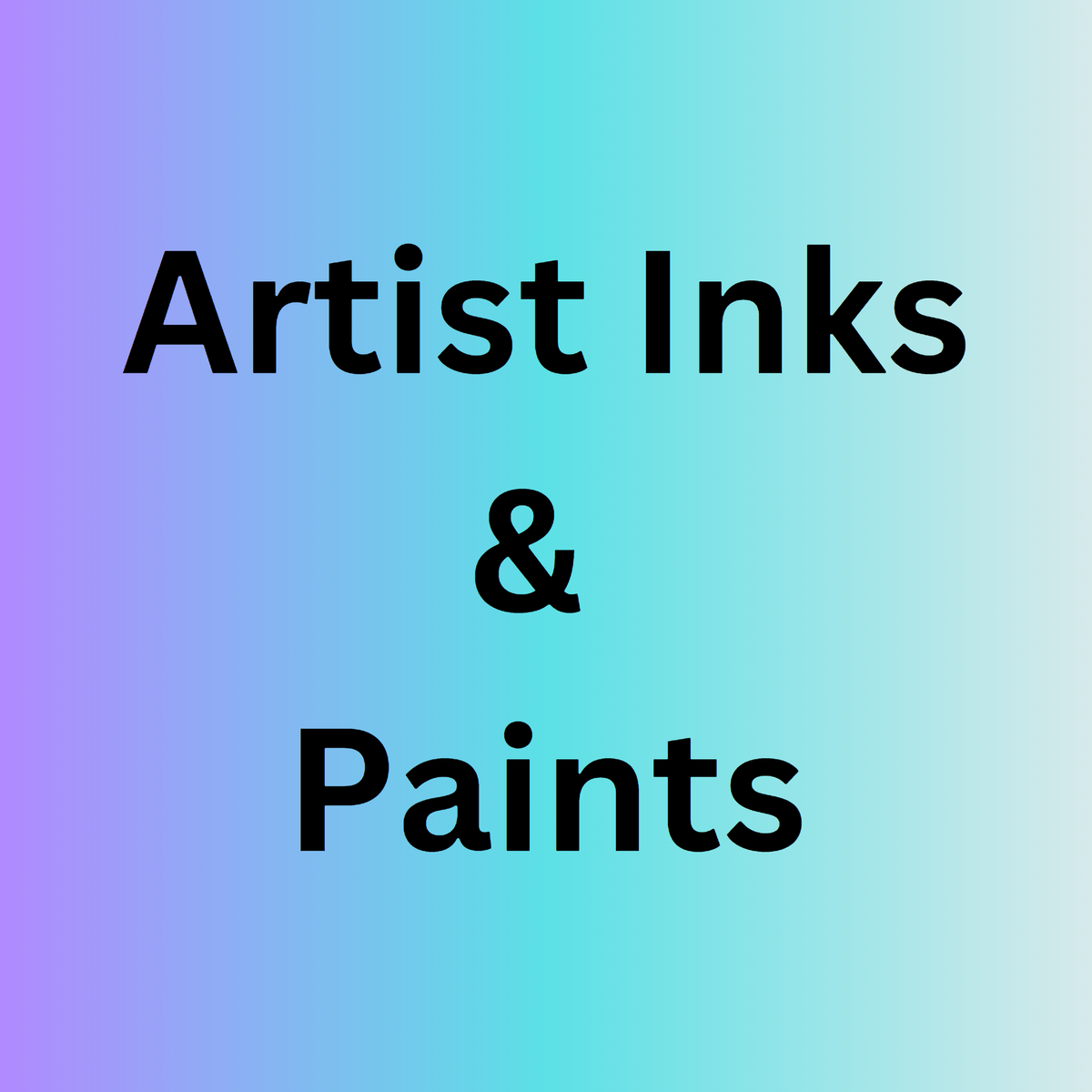 Artist Inks & Paints Action Store