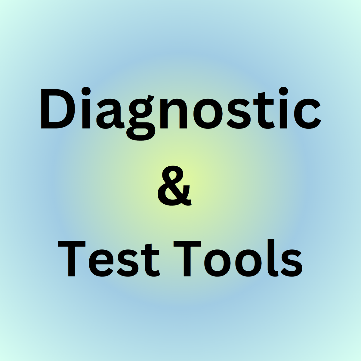 Diagnostic & Test Tools Action Store