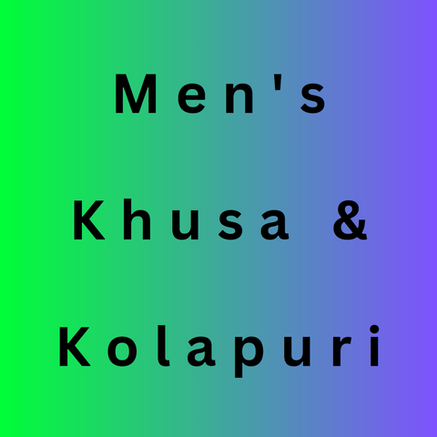 Men's Khusa & Kolapuri