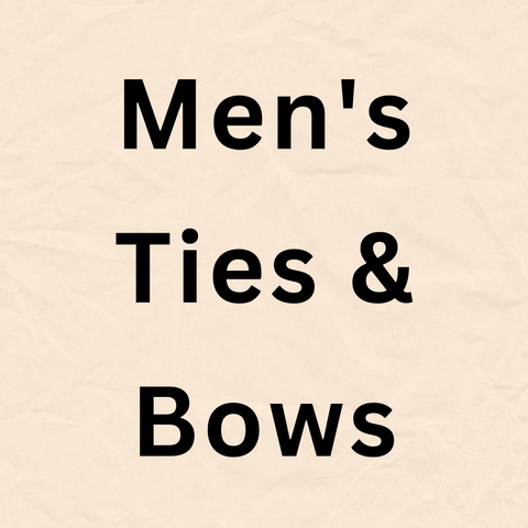 Men's Ties & Bows