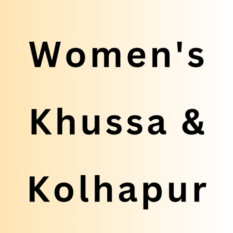 Women's Khussa & Kolhapuri