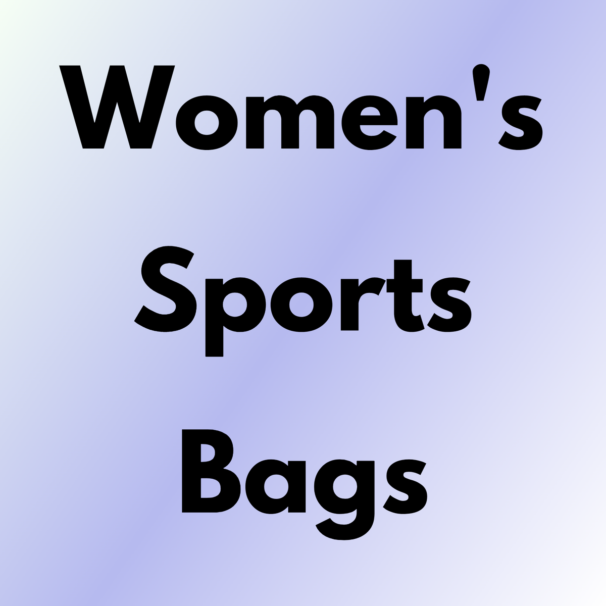 Women's Sports Bags Action Store