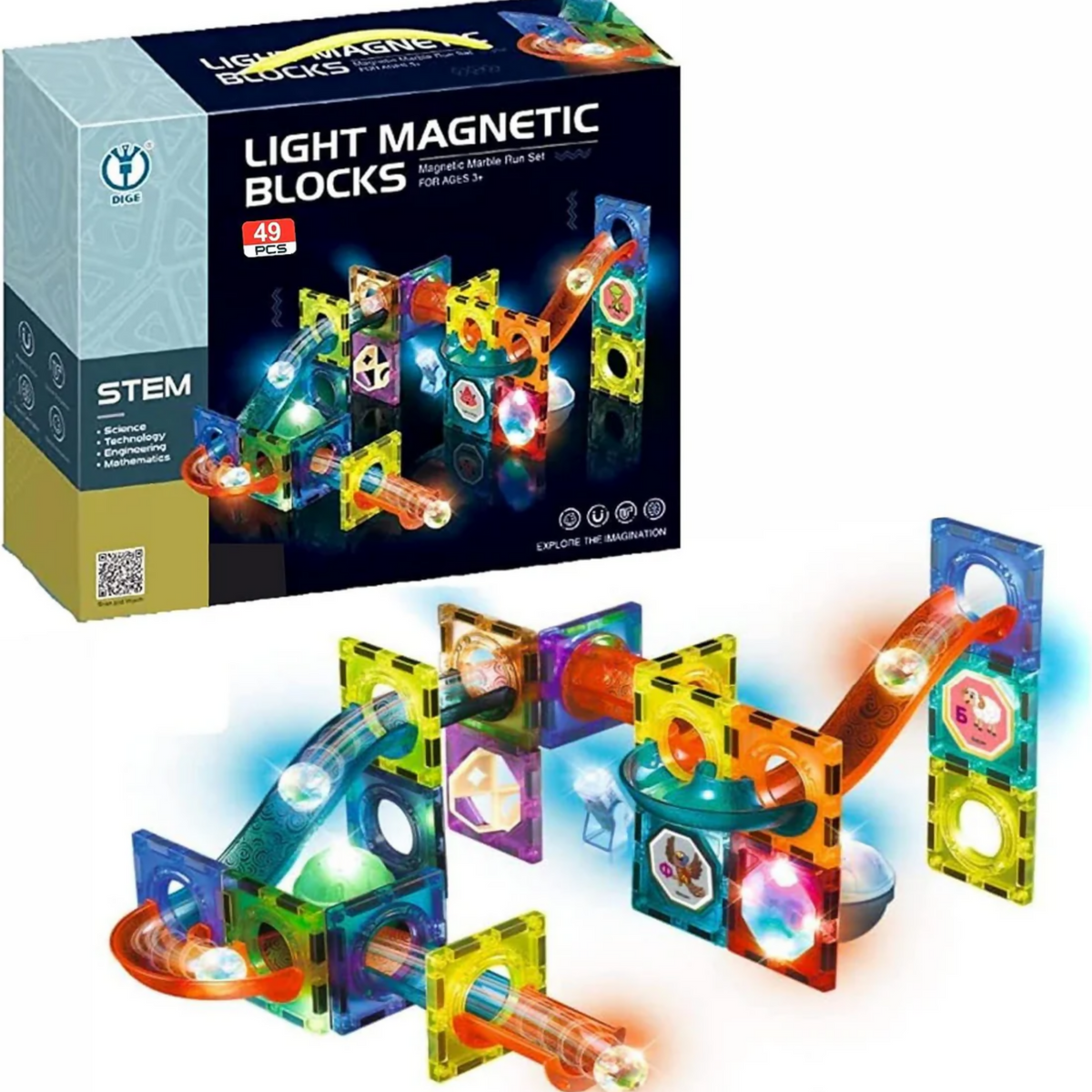 Illuminate Learning with STEM Light Magnetic Blocks! – Action WebStore