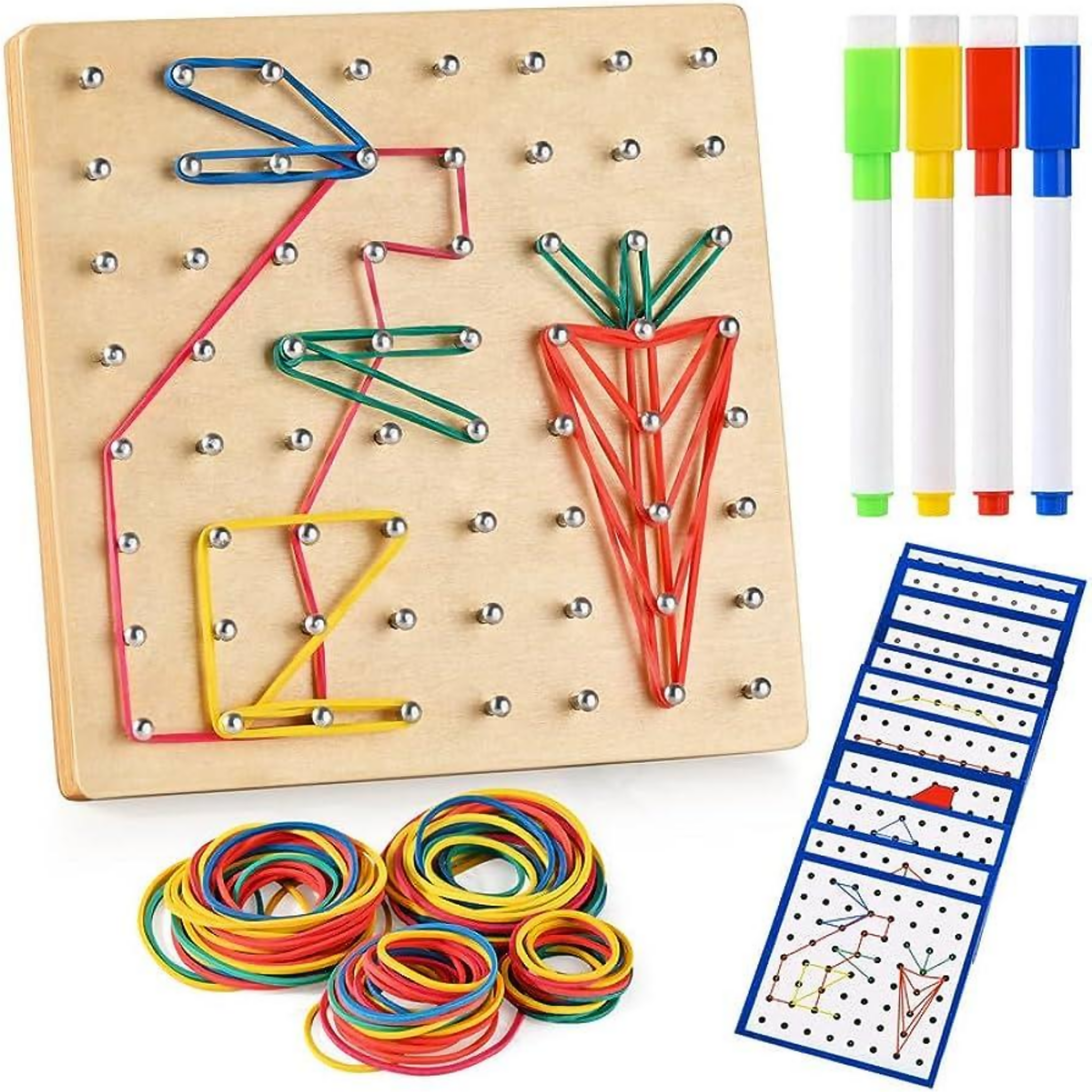 Boost Creativity and Skills with Our Wooden Pattern Board! – Action ...