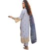 Dress Set, Premium Lawn Fabric with Heavy Neck Embroidery, Front & Back