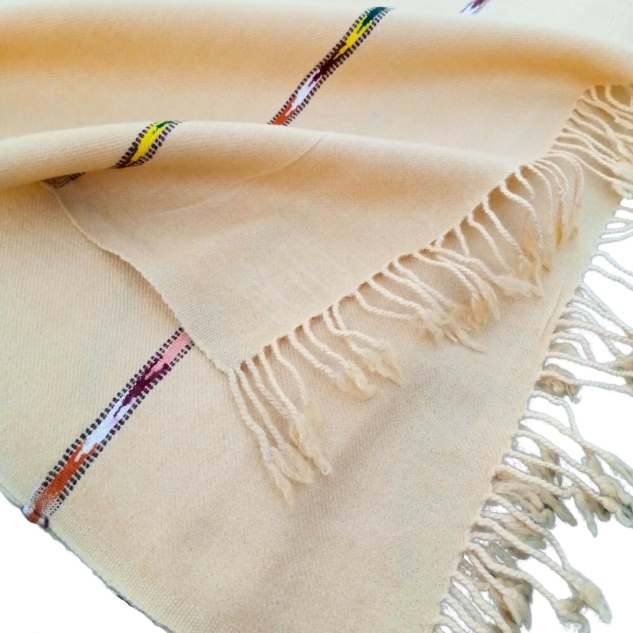 camel coloured shawl