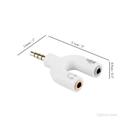 Connector, 2-in-1, Versatile Dual Functionality, for Space-Saving Connectivity