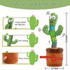 Rechargeable Dancing Cactus Talking Toy, Funny Plush Baby Toy, for Kids'
