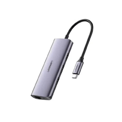 USB-C Hub, UGREEN, 3 x USB 3.0 + Gigabit Converter, for Macbook Pro & More
