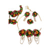 Flower Jewelry Set, Vibrant & Coordinated Ensemble, for Women