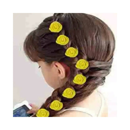 Hair Pins, Artificial Roses & Easy To Handle, for Women