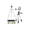 Tripod Stand, Adjustable Height & Portable, for DSLR and Mobile Cameras