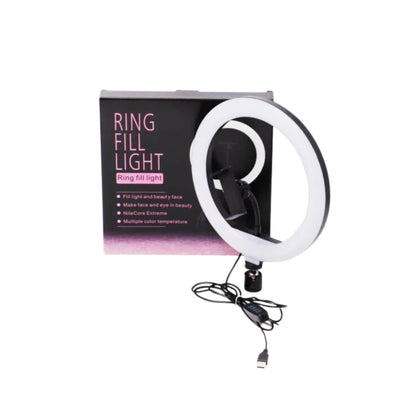 Ring Light With Phone Holder, Versatile Illumination, for Professional Content Creation