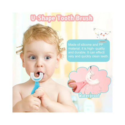 Toothbrush , 360° U-shaped, for Kids' Oral Care