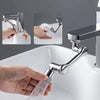 Faucet Aerator, 180° Rotatable & Bathroom Washbasin Tap with Two Water Modes