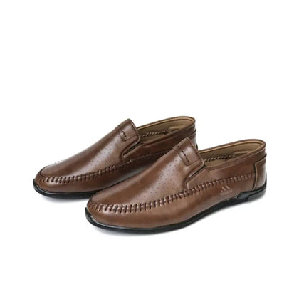 Shoes, Brown & Mustard Synthetic Leather & Style Meets Comfort, for Men