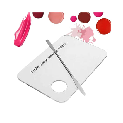 Makeup Palette, Stainless Steel Nail Stamping Plates - Beauty Accessories
