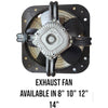 Exhaust Fan, Fully Metal Body Black & Pure Copper Winding