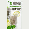 Moringa Powder, 250g - Chia Seed & 200g Bundle, Superfoods, for Nutrition, Wellness