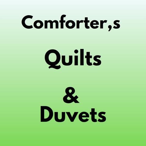 Comforters, Quilts & Duvets