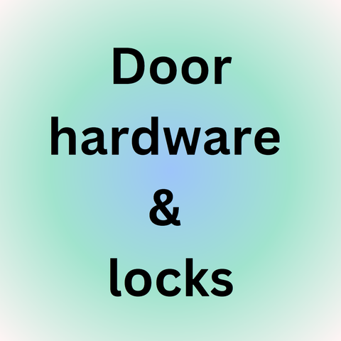 Door hardware & locks