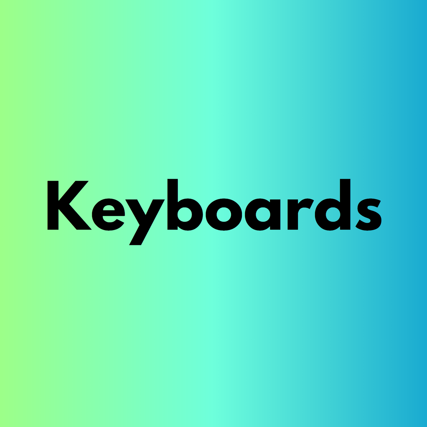 Keyboards
