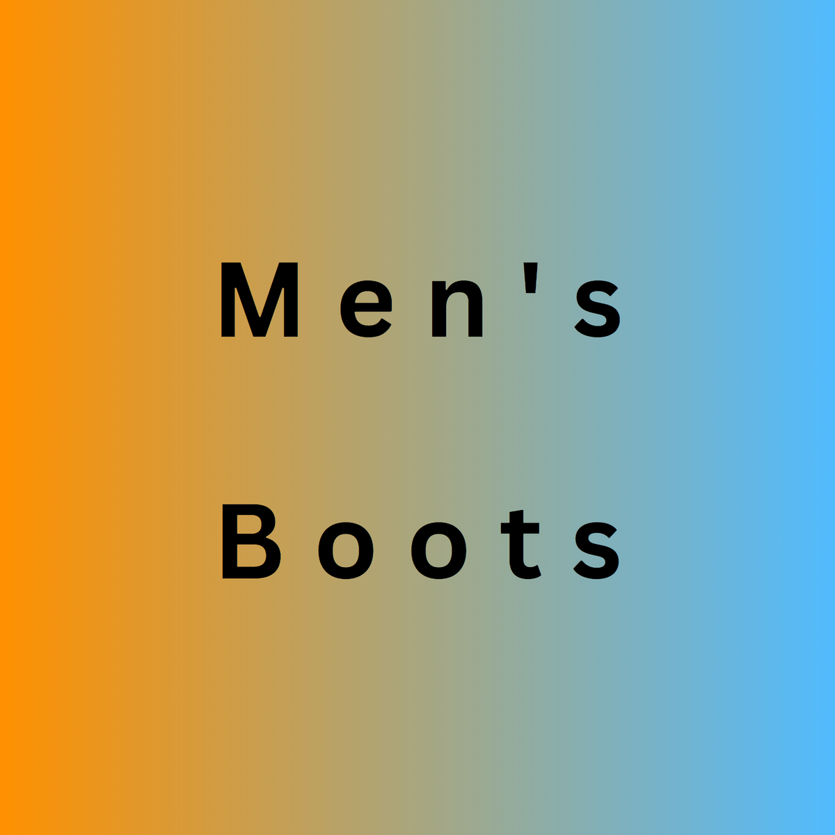 Men's Boots – Action WebStore