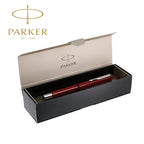 Parker Vector Roller Ballpoint Pen Red CT, Stainless Steel, for Smooth Writing