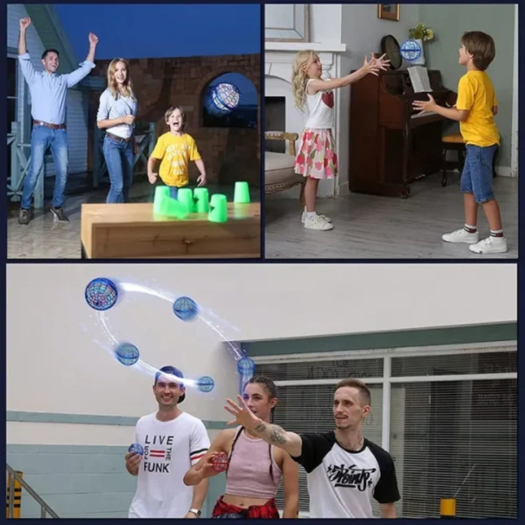 Hovering Fidget Ball, Boomerang Flying Toy, Indoor & Outdoor Fun