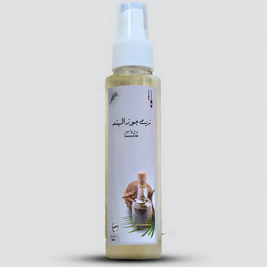Coconut Oil, 100% Pure, for Hair and Skin Care, 100ml