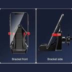 Racing Seat Phone Holder, 360° Rotation, Stable Support & Compact Design