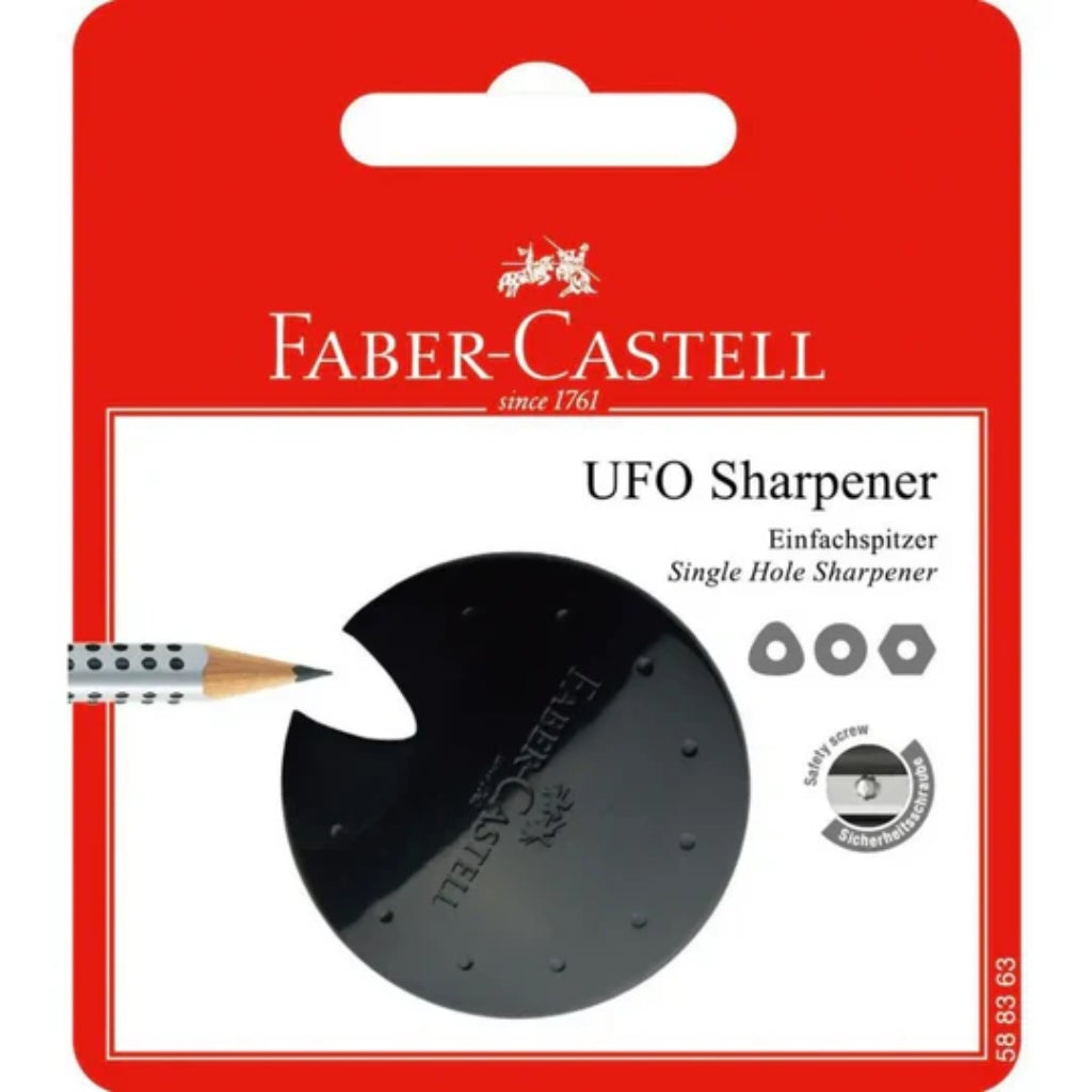 Faber-Castell UFO Sharpener, Jumbo & Standard Pencils, Fun & Functional