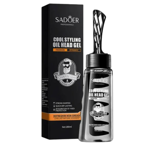 Sadoer Hair Styling Gel, Strong Hold & Natural Finish, for All Hair Types