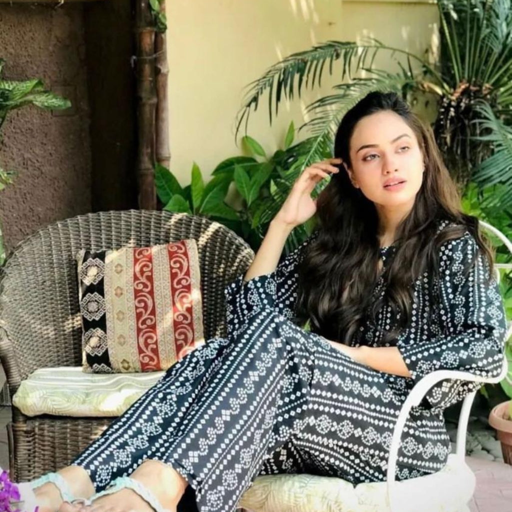 Suit, 2-Piece Chunri Design Stitched Traditional & Elegant, for Women