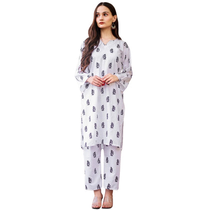 Arabic Lawn Suit, Stylish Printed Pattern on Both Shirt & Trouser