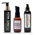 Clear & Calm Essentials, Retinol + Herbal Skincare Combo, for All Skin Types