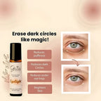 Under Eye Essential Oil Serum, Roll-On Dark Circle Remover, for Puffiness & Firming