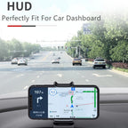 Mobile Holder, 360° Rotating, Universal Car Mount, for Dashboard