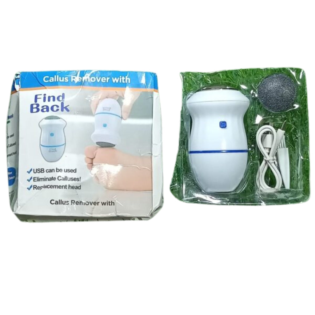 Electric Foot Vacuum Callus Remover, USB Rechargeable, 2000 RPM & Instant Smooth Feet