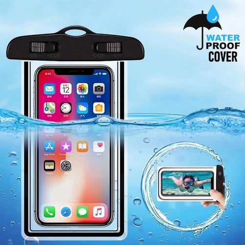 Mobile Waterproof Cover, Universal Water/Dust Proof Case, for Swimming & Outdoor