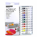Acrylic Paint Set by Art Rangers, 12 Vibrant Hues, for Creative Projects