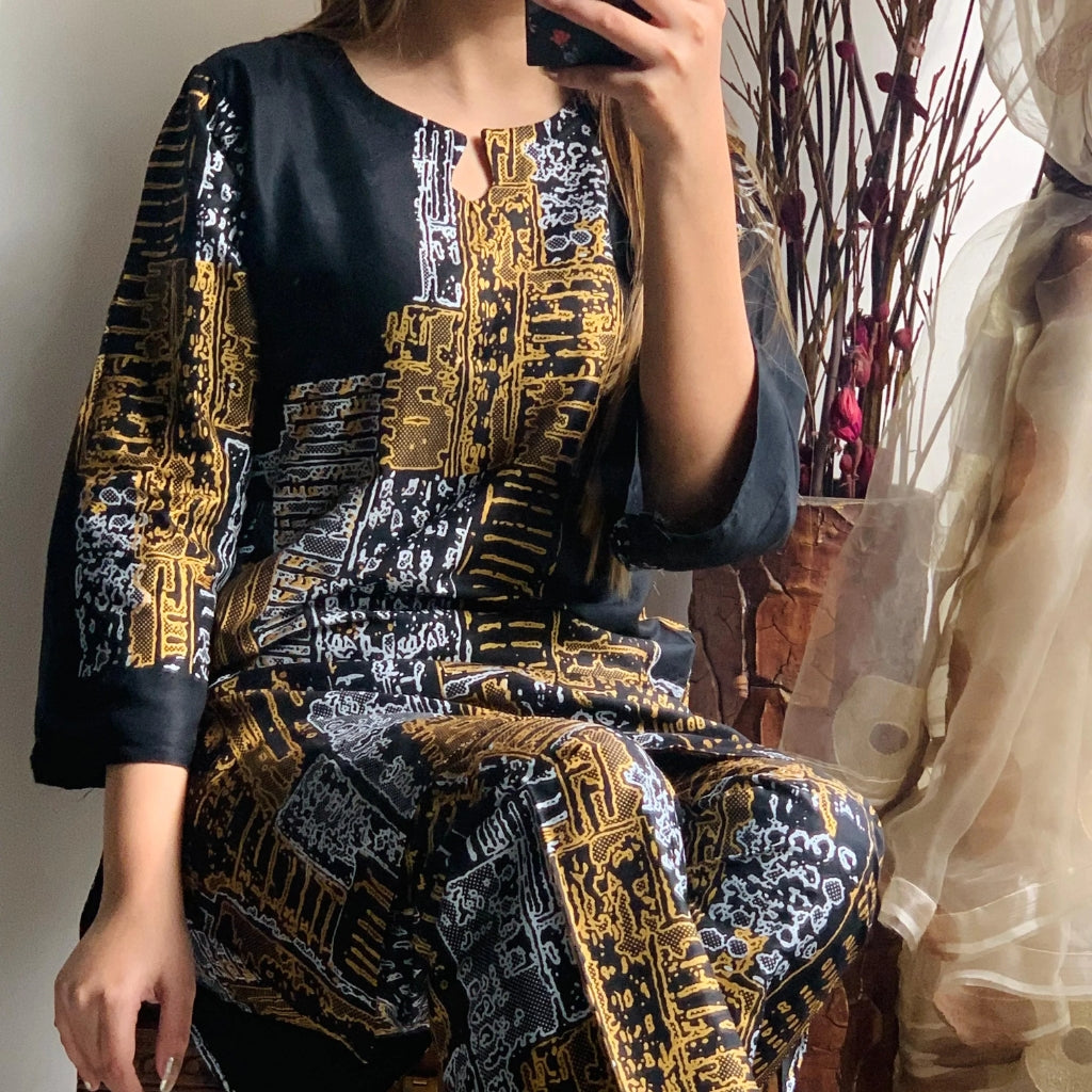 Arabic Lawn Suit, Mountain Design, Casual & Daily Wear, for Women