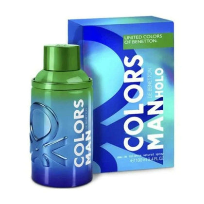 Fragrance, Benetton Colors Man Holo EDT, Fruity & Woody Notes, for Men
