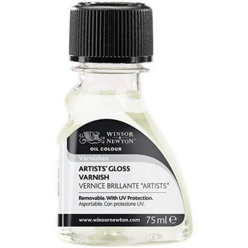 Winsor & Newton Gloss Varnish, 75ml, Professional Finish, for Artworks