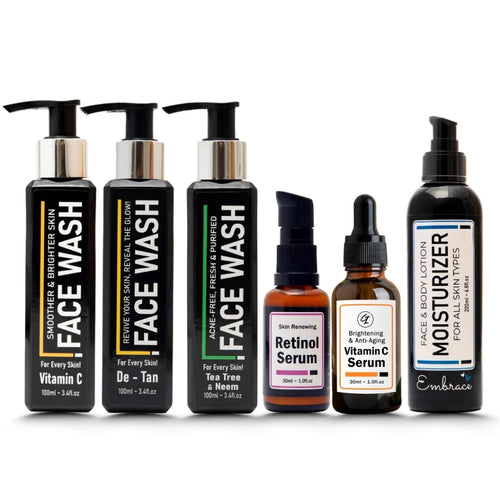 Complete Care Bundle, Multi-Action Skincare Essentials, for All Skin Types