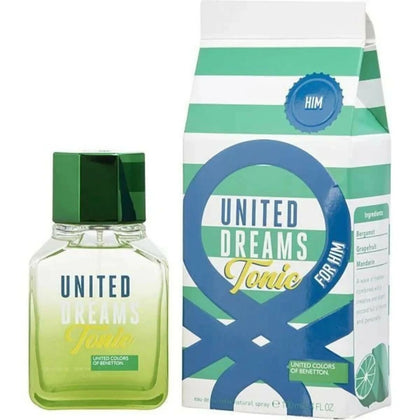 Fragrance, Benetton United Dreams Tonic, Fresh Citrus & Amber, for Unisex