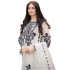 Suit, 3Pcs, Organza Embroidered Maxi & Dupatta, for Women