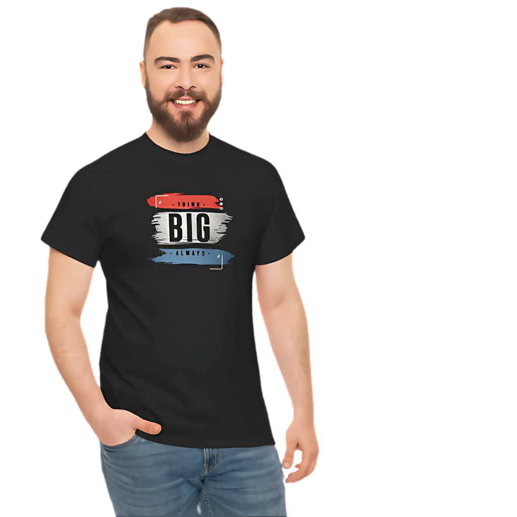 T-Shirt, Classic Round Neck, Smart Fit & Fade-Resistant, for Men