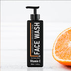 Vitamin C Face Wash, Brightening & Hydrating Cleanser, for All Skin Types