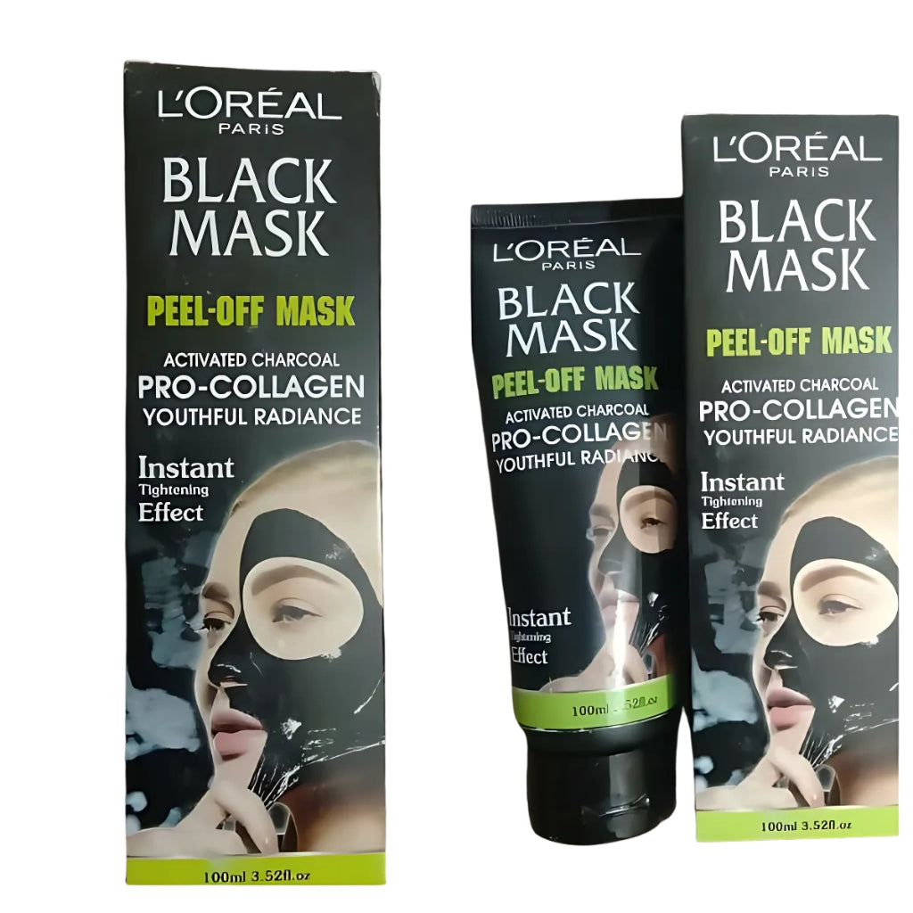 Deep Cleansing Peel-Off Mask, Collagen Infused, for All Skin (100ml)